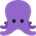 Purple Octopus